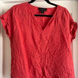 Tahari Linen Top